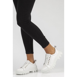 Deportivas de piel FILIPPO DP3522/22 Wh blanco 5