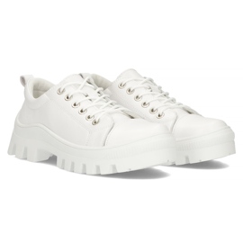 Deportivas de piel FILIPPO DP3522/22 Wh blanco 4