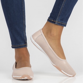 Bailarinas de cuero Filippo DP3681/22 Pi rosa rosado 1