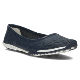 Bailarinas en piel Filippo DP3681/22 Nv azul marino 4