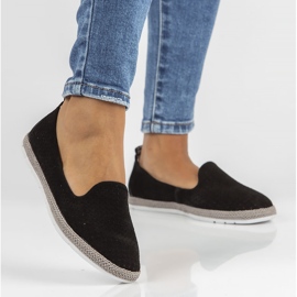 Zapatos de cuero Filippo DP081/22 Bk negro 1