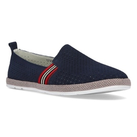 Zapatos de piel Filippo DP2309/22 Nv azul marino 2