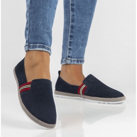 Zapatos de piel Filippo DP2309/22 Nv azul marino 7