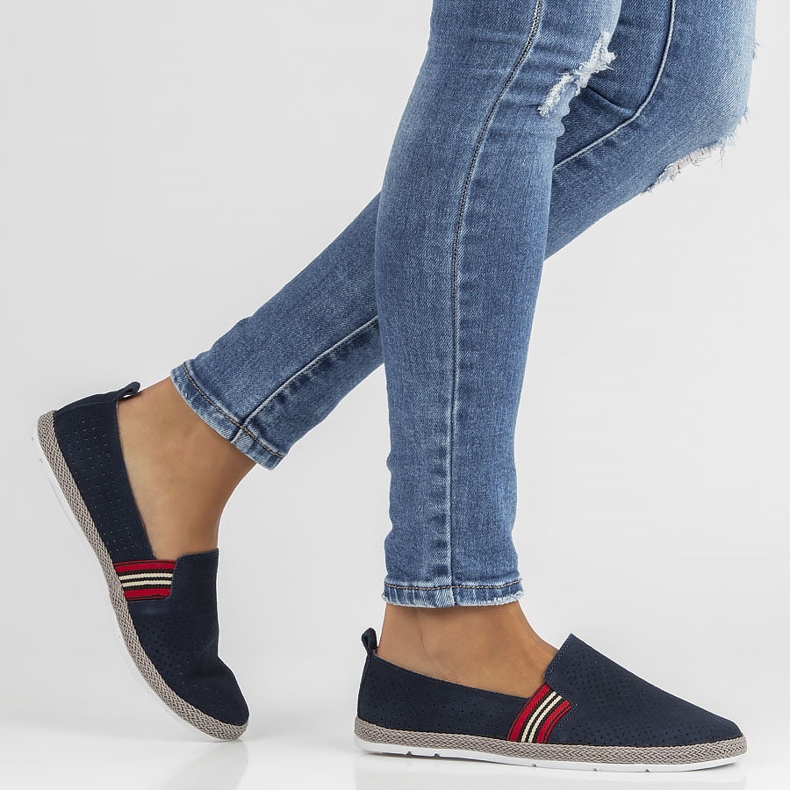 Zapatos de piel Filippo DP2309/22 Nv azul marino 1