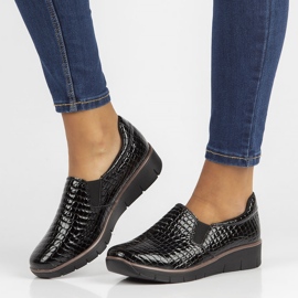 Zapatos de piel Filippo DP3616/22 Bk negro 6