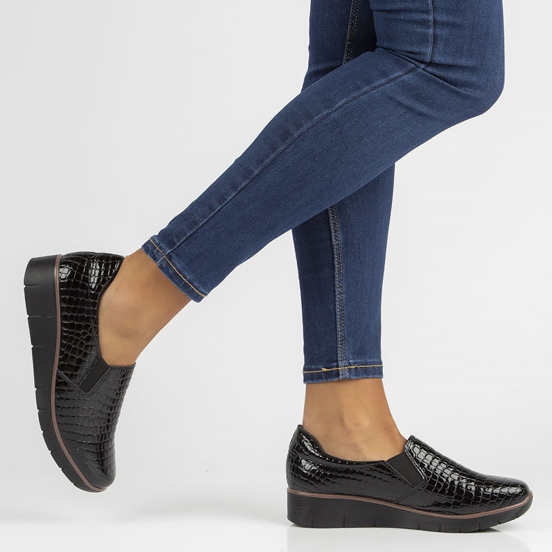 Zapatos de piel Filippo DP3616/22 Bk negro 1