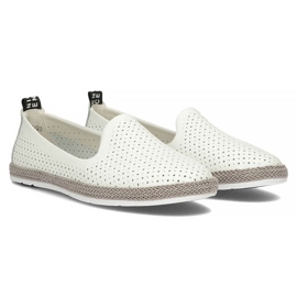 Zapatos de piel Filippo DP081/22 Wh blanco 3