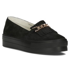 Zapatos de piel Filippo DP3532/22 Bk negro 2