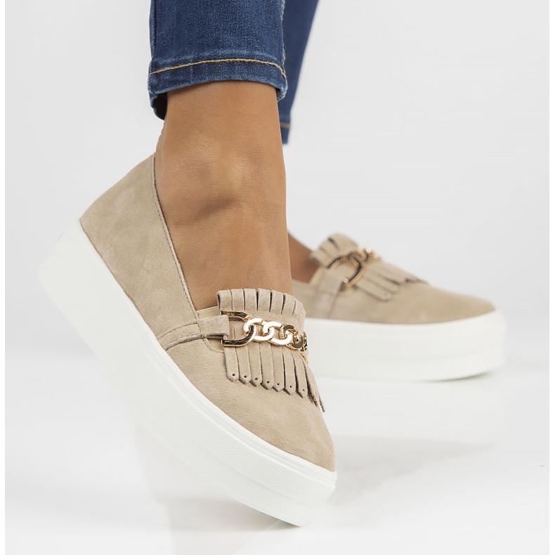 Zapatos de piel Filippo DP3532/22 Be beige 1