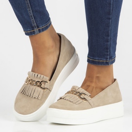 Zapatos de piel Filippo DP3532/22 Be beige 8
