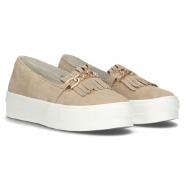 Zapatos de piel Filippo DP3532/22 Be beige 7