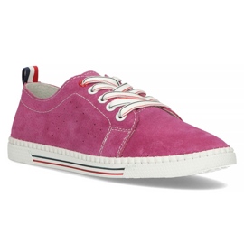Zapatos de piel Filippo DP3507/22 Fh fucsia rosado 5
