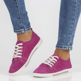 Zapatos de piel Filippo DP3507/22 Fh fucsia rosado 1