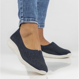 Zapatos de piel Filippo DP3673/22 Nv azul marino 1