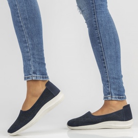 Zapatos de piel Filippo DP3673/22 Nv azul marino 2