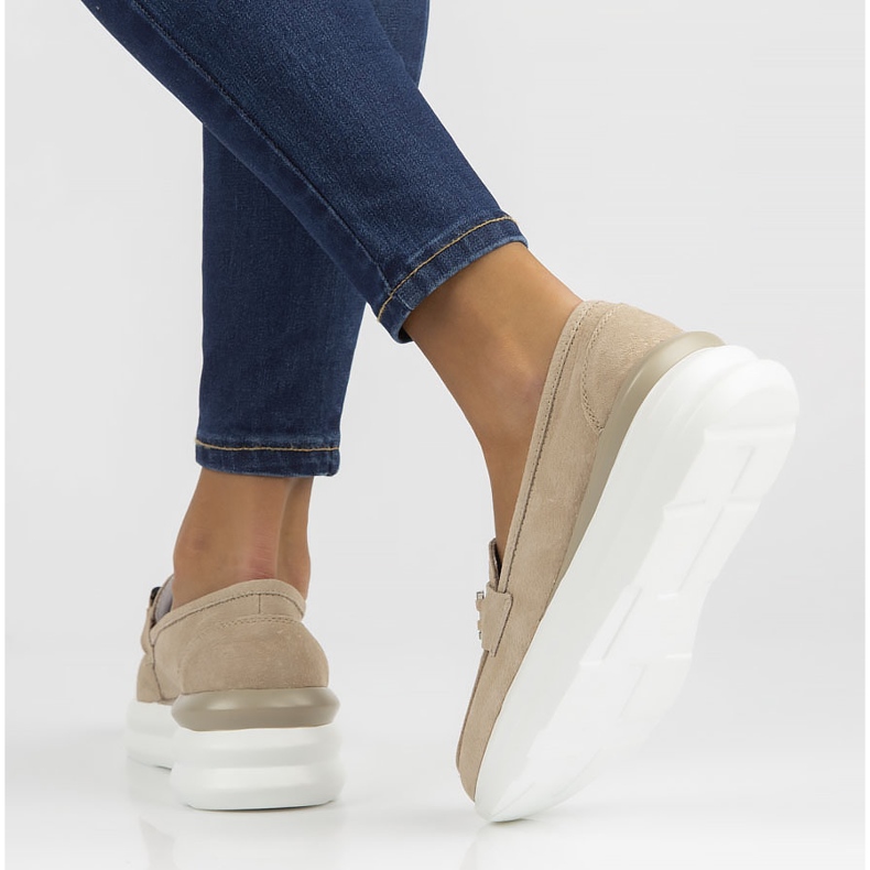 Zapatos de piel Filippo DP3504/22 Be beige 1