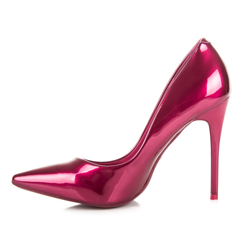 Vices Stilettos metalizados de mujer rosado 2