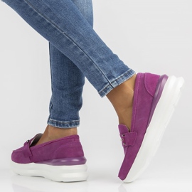 Zapatos de piel Filippo DP3504/22 Fh fucsia rosado 1