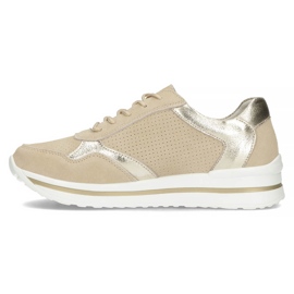 Zapatillas de piel Filippo DP3544/22 Be beige 5