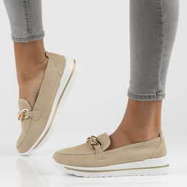 Zapatos de piel Filippo DP3555/22 Be beige 6