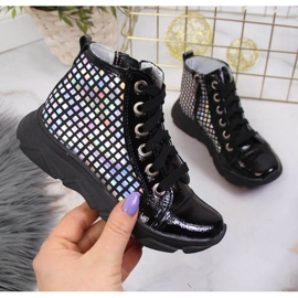 Botas holográficas Kornecki Jr KOR6814B negro 1