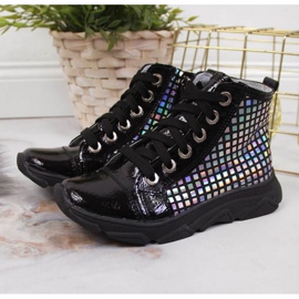 Botas holográficas Kornecki Jr KOR6814B negro 2