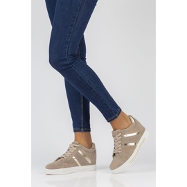 Zapatillas de cuero Filippo DP3549 / 22 Be beige 7