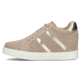 Zapatillas de cuero Filippo DP3549 / 22 Be beige 5
