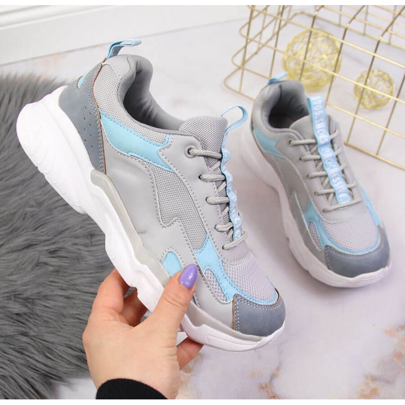 Vinceza W JAN121 zapatillas deportivas grises 1