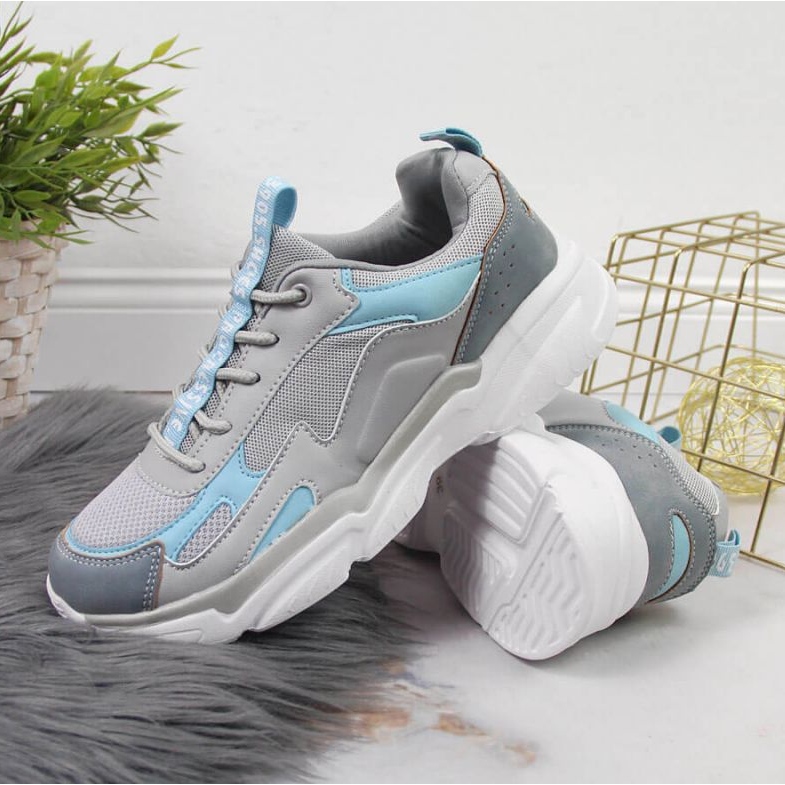 Vinceza W JAN121 zapatillas deportivas grises 2