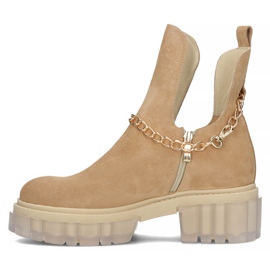 Botas ante Filippo 30065 camel beige marrón 7