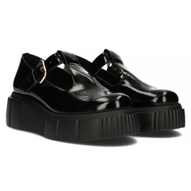 Zapatos de piel Filippo 20102 negro 5