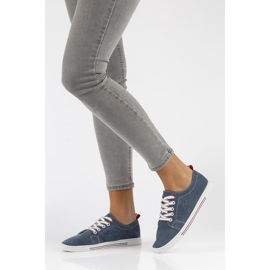 Zapatos de piel Filippo DP3507/22 Nv azul marino 5