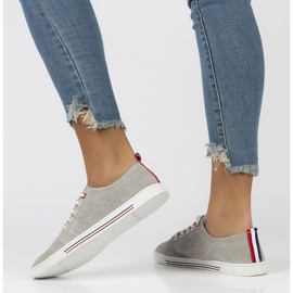 Zapatos de piel Filippo DP3507 / 22 Gr gris 5