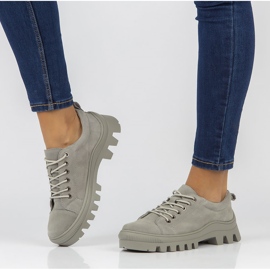 Zapatillas piel FILIPPO DP3522/22 Gr gris 6