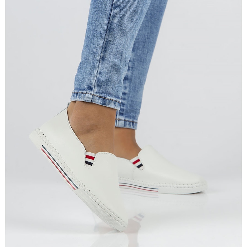 Zapatos de piel FILIPPO DP066/22 Wh blanco 1