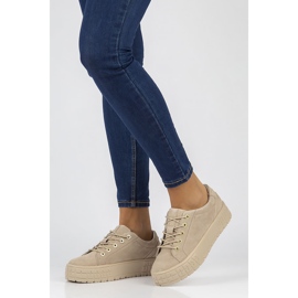 Deportivas de piel FILIPPO DP3527/22 Be beige 7