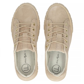 Deportivas de piel FILIPPO DP3527/22 Be beige 6