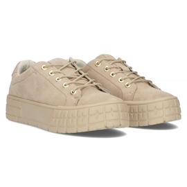 Deportivas de piel FILIPPO DP3527/22 Be beige 4