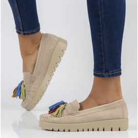 Zapatos de piel Filippo DP3535/22 Be beige 8
