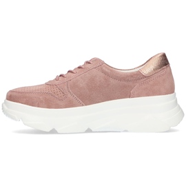 Zapatillas de cuero Filippo DP2138 / 22 Lt Pi rosa rosado 4