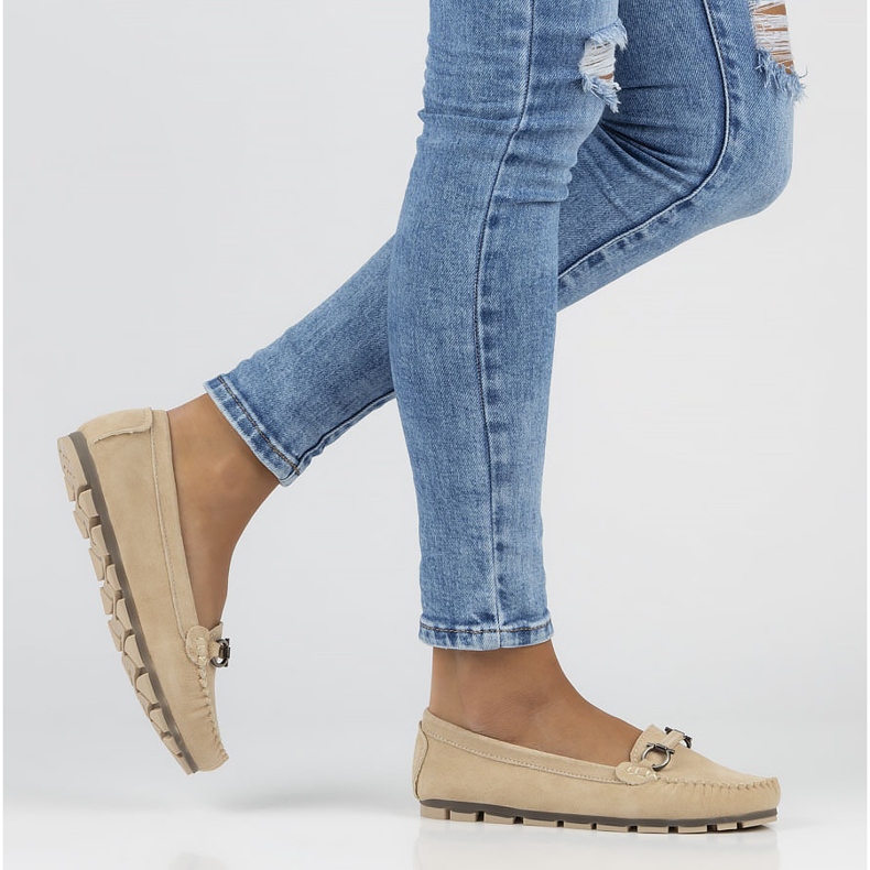 Mocasines de piel Filippo DP3613/22 Be beige 1