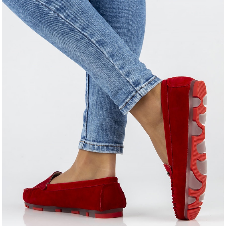 Rojo Mocasines Filippo DP2037/22 Rd de piel 2 Rojo Mocasines Filippo DP2037/22 Rd de piel 2