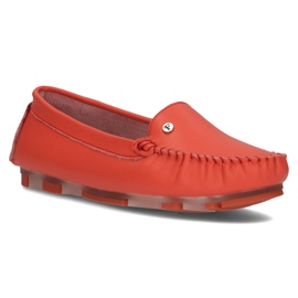 Mocasines Filippo DP2037 / 22 Rd Li en piel roja rojo 2