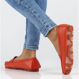 Mocasines Filippo DP2037 / 22 Rd Li en piel roja rojo 7