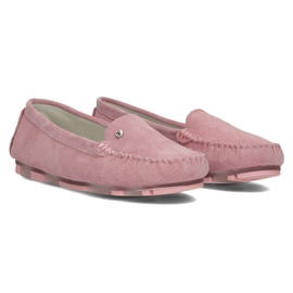 Mocasines de piel Filippo DP2037/22 Pi rosa rosado 5