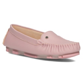 Mocasines de piel Filippo DP2037/22 Pi Li rosa rosado 4