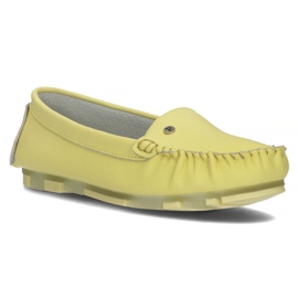 Mocasines de piel Filippo DP2037/22 Yl Li amarillo 4