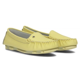 Mocasines de piel Filippo DP2037/22 Yl Li amarillo 6