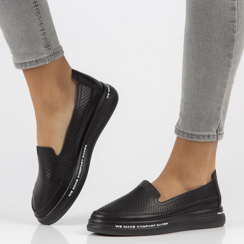 Zapatos de piel Filippo DP3623/22 Bk negro 2